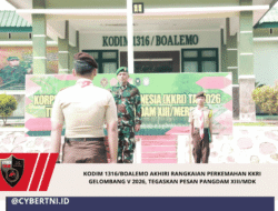 Kodim 1316/Boalemo Akhiri Rangkaian Perkemahan KKRI Gelombang V 2026, Tegaskan Pesan Pangdam XIII/MDK