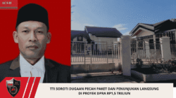 TTI Soroti Dugaan Pecah Paket dan Penunjukan Langsung di Proyek DPRA Rp1,5 Triliun