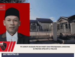 TTI Soroti Dugaan Pecah Paket dan Penunjukan Langsung di Proyek DPRA Rp1,5 Triliun