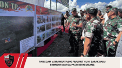 Pangdam V/Brawijaya:600 Prajurit Huni Barak Baru Ekonomi Warga Pasti Berkembang
