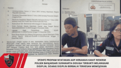 SP2HP2 Propam nyatakan AKP Herawan Kanit Reskrim Polsek Banjarsari Surakarta diduga TERBUKTI MELANGGAR DISIPLIN, Sidang Disiplin berbalik terkesan Memojokan Pelapor, Ujar M. ARIFIN