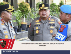 Polresta Cirebon Kembali Ringkus Oknum Pengedar Narkoba