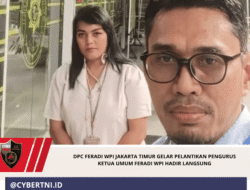 DPC FERADI WPI Jakarta Timur Gelar Pelantikan Pengurus Ketua Umum FERADI WPI Hadir Langsung