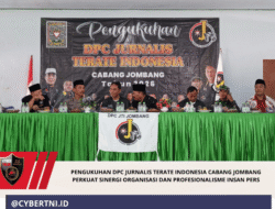 Pengukuhan DPC Jurnalis Terate Indonesia Cabang Jombang Perkuat Sinergi Organisasi dan Profesionalisme Insan Pers