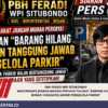 PBH FERADI WPI SITUBONDO: MASYARAKAT JANGAN MUDAH PERCAYA TULISAN “BARANG HILANG BUKAN TANGGUNG JAWAB PENGELOLA PARKIR”