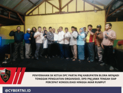 PENYERAHAN SK KETUA DPC PARTAI PNJ KABUPATEN BLORA MENJADI TONGGAK PENGUATAN ORGANISASI, DPD PNJ JAWA TENGAH SIAP PERCEPAT KONSOLIDASI HINGGA AKAR RUMPUT