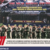 Dandim 0814/Jombang Dampingi Danrem 082/CPYJ Pimpin Apel Gelar Pasukan Pengamanan VVIP Kunjungan Wakil Presiden RI