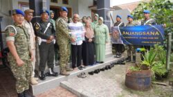 Anjangsana HUT Ke-80 Pomad, Subdenpom V/2-5 Jombang Teguhkan Semangat “Pomad Prima” dan Hormati Jasa Purnawirawan