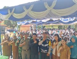 Tanamkan Pola Hidup Sehat Sejak Dini, Babinsa Koramil 05/Serbelawan Hadiri Kampanye Makan Buah, Sayur dan Cuci Tangan di MIS Andalusia