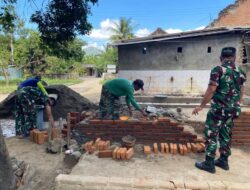TNI Hadir untuk Negeri, Dandim 1628/Sumbawa Barat Kawal Rehabilitasi Panti Asuhan Al-Balad