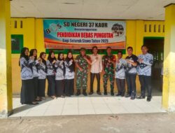 Babinsa Koramil 408-02/KU Sosialisasi Cegah Bullying di Lingkungan Sekolah