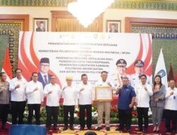 Sinergi Kawal Pintu Gerbang Negara, Danrem 033/WP Hadiri Penandatanganan Kesepakatan Pelindungan Pekerja Migran di Kepri