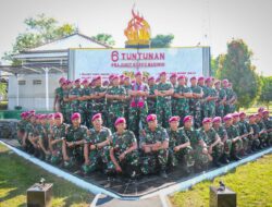 Perkokoh Jati Diri Prajurit, Dankolatmar Resmikan Monumen Enam Tuntunan Korps Marinir Puslatsus