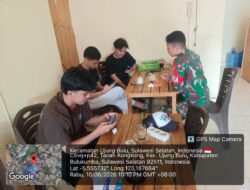 Babinsa Ujung Bulu Pererat Silaturahmi dan Jaga Kamtibmas Lewat Komsos di Warkop Tetta Syifa