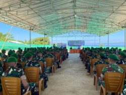 Yonif TP 875/SYP dan BPJS Kesehatan Dompu Bekali Prajurit Pemahaman Program JKN