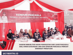 Dandim 0808/Blitar Hadiri Peringatan Hari Lahir Pancasila 2026, Kirab Gunungan Lima Dan Genduri Pancasila Perkuat Semangat Persatuan