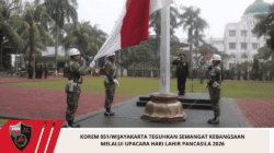 Korem 051/Wijayakarta Teguhkan Semangat Kebangsaan Melalui Upacara Hari Lahir Pancasila 2026