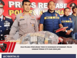 Dua Pelaku Pencurian Toko di Kuningan Ditangkap, Polisi Ungkap Peran CCTV dan Sidik Jari