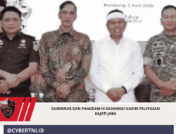 Gubernur dan Pangdam III Siliwangi Hadiri Pelepasan Kajati Jabar