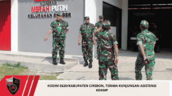 Kodim 0620/Kabupaten Cirebon, Terima Kunjungan Asistensi KDKMP