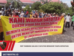 RDP Tambang Galian C Sayutan Berakhir Tanpa Kepastian
