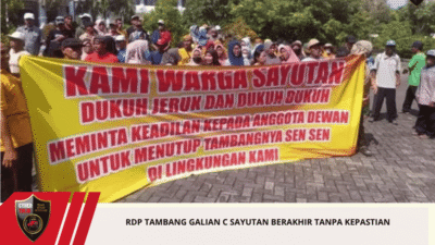 RDP Tambang Galian C Sayutan Berakhir Tanpa Kepastian