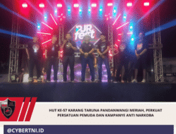 HUT Ke-57 Karang Taruna Pandanwangi Meriah, Perkuat Persatuan Pemuda dan Kampanye Anti Narkoba