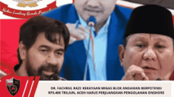Dr. Fachrul Razi: Kekayaan Migas Blok Andaman Berpotensi Rp5.400 Triliun, Aceh Harus Perjuangkan Pengolahan Onshore