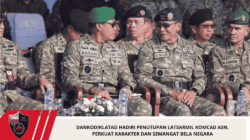 Dankodiklatad Hadiri Penutupan Latsarmil Komcad ASN, Perkuat Karakter dan Semangat Bela Negara