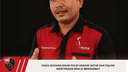 Muda Seudang Desak Polisi Ungkap Aktor dan Tujuan Kedatangan WNA di Menggamat
