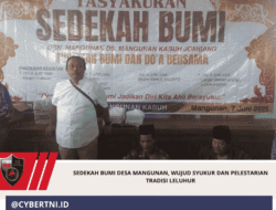 Sedekah Bumi Desa Mangunan, Wujud Syukur dan Pelestarian Tradisi Leluhur