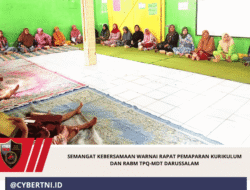 Semangat Kebersamaan Warnai Rapat Pemaparan Kurikulum dan RABM TPQ-MDT Darussalam