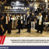 Pengurus DPC FERADI WPI Jakarta Timur dilantik, Waketum Bianca Kalungkan Slempang Kepada Ketua Zainil Yasni