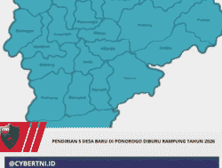 Pendirian 5 Desa Baru di Ponorogo Diburu Rampung Tahun 2026
