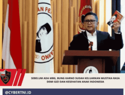 Sebelum ada MBG, Bung Karno Sudah Keluarkan Mustika Rasa Demi Gizi dan Kesehatan Anak Indonesia
