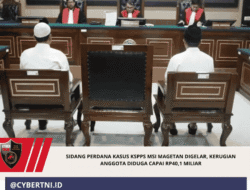 Sidang Perdana Kasus KSPPS MSI Magetan Digelar, Kerugian Anggota Diduga Capai Rp40,1 Miliar