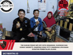 Tim Hukum FERADI WPI DPC Kota Semarang, Sukindar dan Donny Andretti, Dampingi Ning Yetty Semarang Upayakan Gugatan Pembatalan Lelang