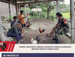 Sinergi Tanpa Batas, Babinsa Sapobonto Perkuat Koordinasi Bersama Warga di Rumah Kadus