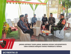 Jaring Aspirasi Tanpa Jarak, Babinsa Kodim 1425/Jeneponto Ubah Komsos Menjadi Energi Pemersatu Warga