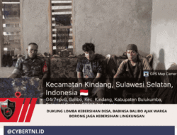 Dukung Lomba Kebersihan Desa, Babinsa Balibo Ajak Warga Borong Jaga Kebersihan Lingkungan