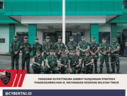 Pangdam XV/Pattimura Sambut Kunjungan Strategis Pangkogabwilhan III, Matangkan Kesiapan Wilayah Timur