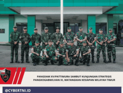 Pangdam XV/Pattimura Sambut Kunjungan Strategis Pangkogabwilhan III, Matangkan Kesiapan Wilayah Timur