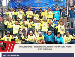 Anniversary Ke-6 BASOKE Meriah, Ribuan Pecinta Ontel Padati Desa Kendalsari