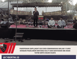 Padepokan Sapu Jagat Gus Dedi Semarakkan Malam 1 Suro dengan Pagelaran Wayang Kulit dan Santunan 500 Anak Yatim serta Kaum Duafa