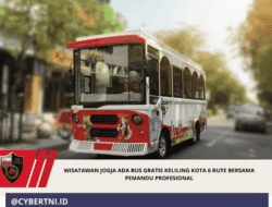 WISATAWAN JOGJA ADA BUS GRATIS KELILING KOTA 6 RUTE BERSAMA PEMANDU PROFESIONAL