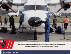 Prodi D3 Teknologi Pemeliharaan Pesawat UTP Surakarta Cetak 100 Persen Lulusan Terserap Kerja