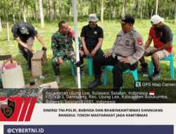 Sinergi TNI-Polri, Babinsa dan Bhabinkamtibmas Dannuang Rangkul Tokoh Masyarakat Jaga Kamtibmas