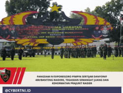 Pangdam IV/Diponegoro Pimpin Sertijab Danyonif 400/Banteng Raiders, Tegaskan Semangat Juang dan Kehormatan Prajurit Raider