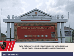 Enam Cucu Kartodimejo Perjuangkan Hak Waris, Puluhan Tahun Tanah Keluarga Diduga Dikuasai Pihak Lain