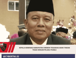 Kepala Kemenag Kabupaten Cirebon Tegaskan Akan Tindak Tegas Oknum Pelaku Pungli